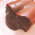 クックC6NF74☆'s cooksnap of when they made とろける生チョコケーキ.