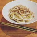 CZKO's cooksnap of when they made みょうがの焼きうどん.