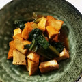 みずみずあいあい's cooksnap of when they made ☆小松菜と厚揚げのたっぷり甘酢炒め★.