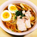 yuuuuuu＊'s cooksnap of when they made 鶏ガラスープの醤油ラーメン♡半熟卵乗せ♪.