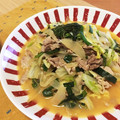 どぅしし's cooksnap of when they made ウマッ！豚肉と野菜のマヨキムチ炒め♪.