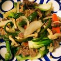 いかめし321's cooksnap of when they made 牛肉と筍の中華炒め☆青椒肉絲風☆.