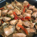 emilymama's cooksnap of when they made 鮭と野菜のちゃんちゃん焼き風.