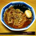 peteco's cooksnap of when they made 醤油あんかけもやしラーメン.