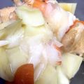xiang913's cooksnap of when they made 鶏むね肉とじゃが芋のレモンだれ炒め.