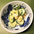 ヒトマロ's cooksnap of when they made きゅうりといり卵のサラダ.