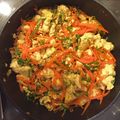 らんでぃい's cooksnap of when they made 豆腐＆ニンジンしりしり☆.