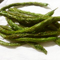 ぶどうなすび's cooksnap of when they made 簡単！いんげんの素揚げ.