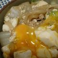 とりづくし's cooksnap of when they made ズボラ飯。すき焼きうどん♪.