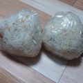 sutachi's cooksnap of when they made *塩麹deしらすと鰹節のおにぎり*.