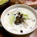 YUKIKI☆'s cooksnap of when they made きのこのミルクスープ★.