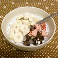 龍青空ママ's cooksnap of when they made ヨーグルト☓バナナ☓アーモンドチョコ.
