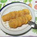 おはなすき's cooksnap of when they made ❁柿にすりゴマかけてみた❁.