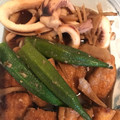ichigopan2's cooksnap of when they made イカとがんもどきの煮物.