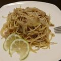 クックXSEG23☆'s cooksnap of when they made アンチョビとツナのレモンパスタ.