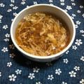 ☆★ひよこ★☆'s cooksnap of when they made ♡ふわふわ卵♡えのきスープ♡.
