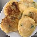 ma___111's cooksnap of when they made ヘルシー！もちもちオクラパンケーキ！.