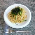 ebipeco's cooksnap of when they made かんたん明太子パスタ.
