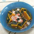 おはなすき's cooksnap of when they made かぼちゃの煮物~かにかまあんかけ.