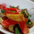 fuyumi73's cooksnap of when they made 簡単！竹輪とピーマンのカラフル牡蠣油炒め.