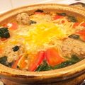 りっきん's cooksnap of when they made ひき肉とトマトとチーズのイタリアン楽なべ.