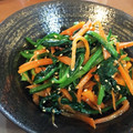 arakiguma's cooksnap of when they made ３種類のナムル.