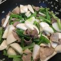 Suemi12's cooksnap of when they made かぶと豚肉のニンニク醤油炒め.