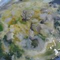 ｍｅｉｘｕｅ's cooksnap of when they made 牡蠣と豆腐のヘルシー鍋.