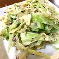 tks9971's cooksnap of when they made キャベツと胡瓜のゆかりマヨネーズサラダ.
