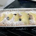 maru4ma's cooksnap of when they made HMで簡単♡梨とレーズンのパウンドケーキ.