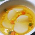 ハニイとムサシ's cooksnap of when they made 簡単！カブとコーンのコンソメスープ☆.