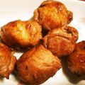 瑠璃音♪'s cooksnap of when they made 豚薄切り肉で肉巻きおにぎり.