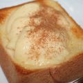 さくらんぼくんのママ's cooksnap of when they made 焼いてノっけて★プリンシナモントースト.