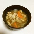 ☆こまっと☆'s cooksnap of when they made 心も身体も温まる、具だくさんの豚汁♪.