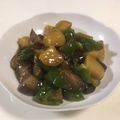 papikun's cooksnap of when they made 本格中華＊地三鮮＊ﾃﾞｨｰｻﾝｾﾝ＊.