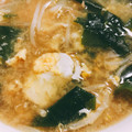 クックC6NF74☆'s cooksnap of when they made もやしとたまごのあっさりスープ.