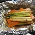 CHICHI☆PAY's cooksnap of when they made サーモンのホイル焼き.