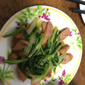 tayuko310's cooksnap of when they made セロリの粒マスタード炒め.