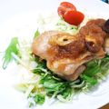 ★ちびっこmama★'s cooksnap of when they made パリっチキンステーキ♡オニオンソース添え.