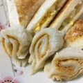 のんPPPP's cooksnap of when they made きな粉のくるくるパン(離乳食後期).