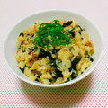 まあまま☆0403's cooksnap of when they made 鯵とわかめの炊き込みご飯.