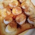 Mtut's cooksnap of when they made 簡単美味❗シナモンバナナトースト.