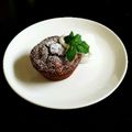 __ゆみ__'s cooksnap of when they made ナッツ入り☆簡単で本格ミニガトーショコラ.
