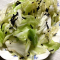 t_ohta's cooksnap of when they made 即席キャベツと塩昆布の和え物.