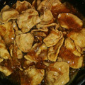 hanibee's cooksnap of when they made めんつゆで簡単!豚の生姜焼き.