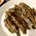 Kaede_cat's cooksnap of when they made 四角豆の肉巻き.