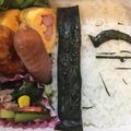 クックQ2E6YY☆'s cooksnap of when they made 旦那⭐キャラ弁 ゴルゴ13.