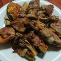 クックVOY1Q3☆'s cooksnap of when they made 南瓜と舞茸の甘辛豚肉巻き.