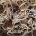 こかっぴー's cooksnap of when they made 鍋の残り物リメイク！鶏ごぼうつみれパスタ.