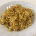 papikun's cooksnap of when they made お弁当にも！カレーピラフ♪.